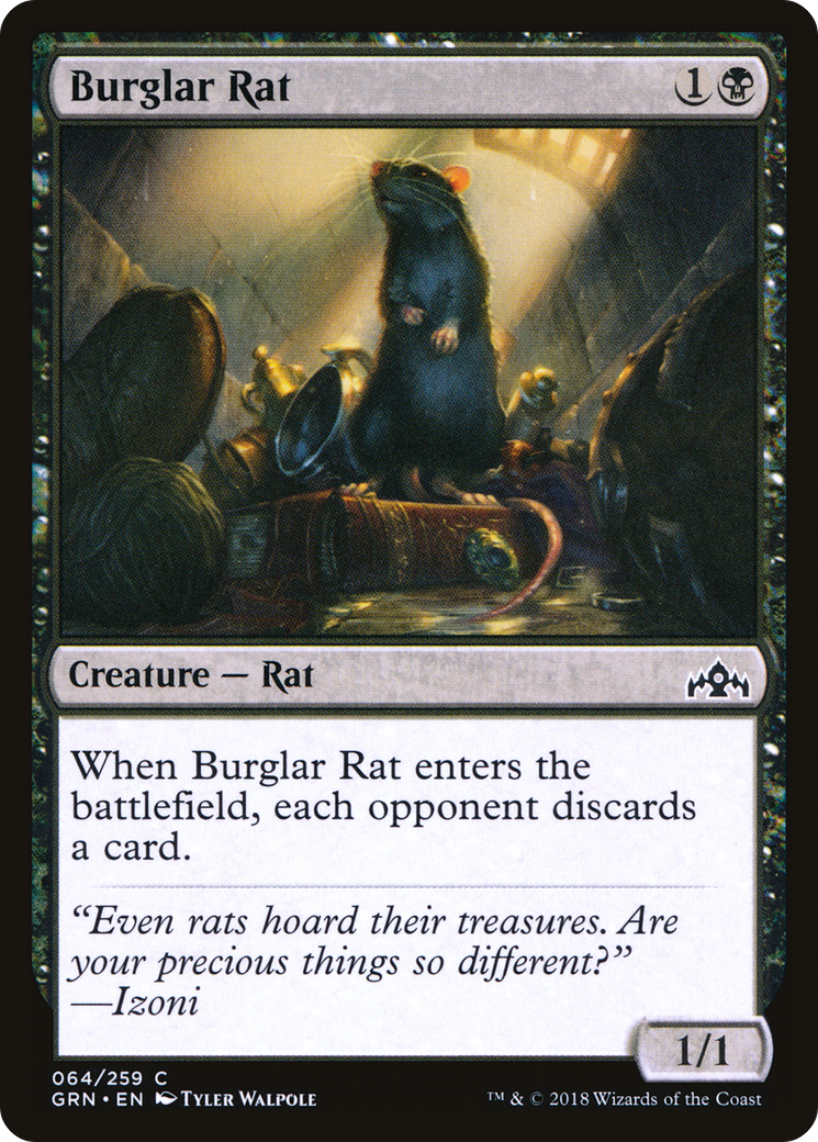 Burglar Rat [Guilds of Ravnica]-1