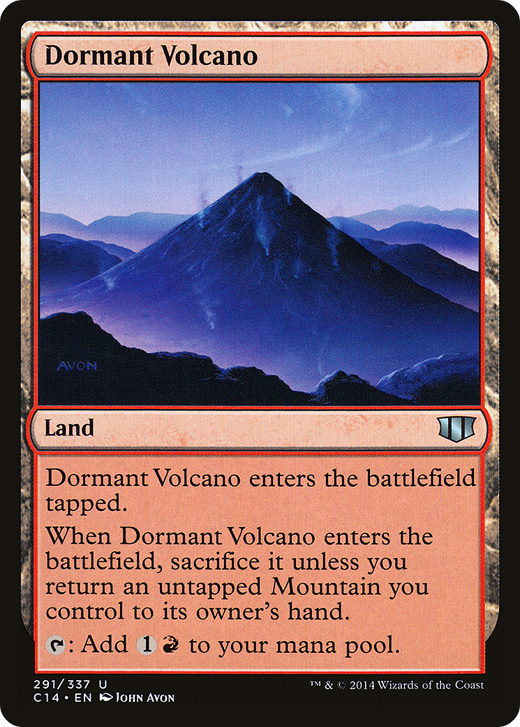 Dormant Volcano [Commander 2014]-1