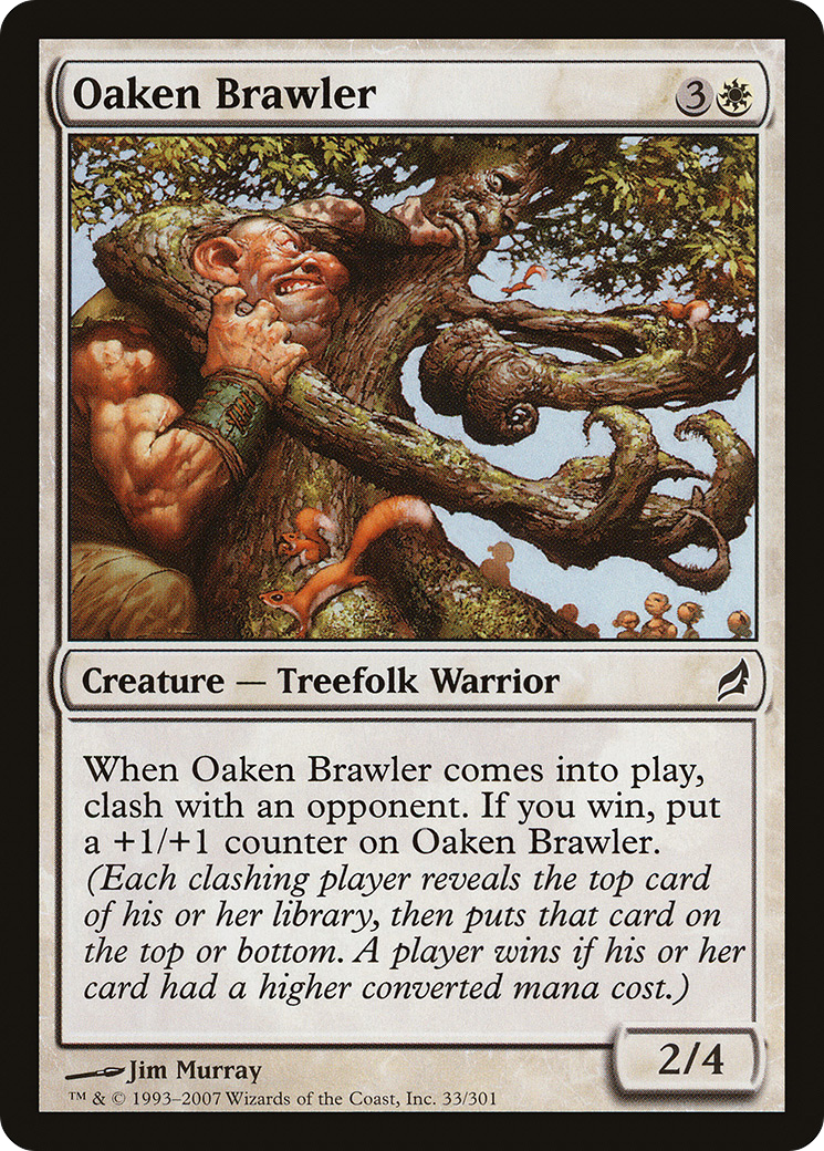 Oaken Brawler [Lorwyn]-1
