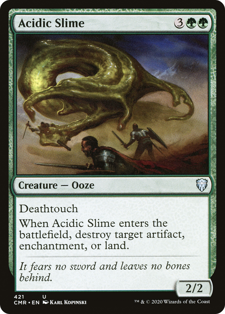 Acidic Slime [Commander Legends]-1