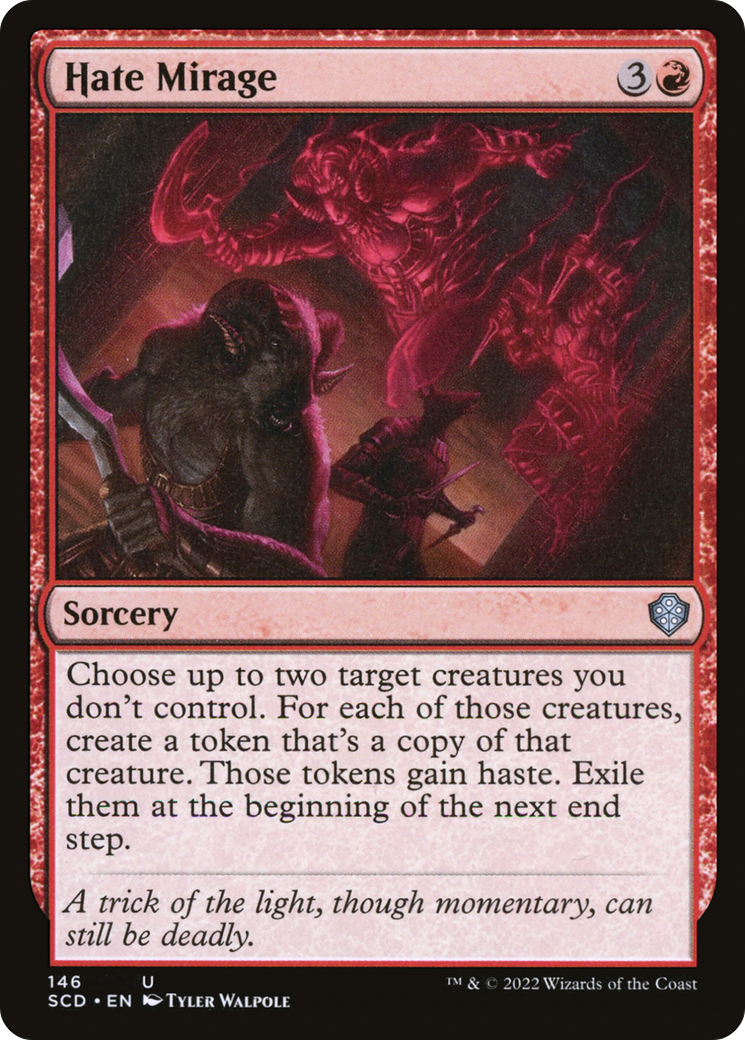 Hate Mirage [Starter Commander Decks]-1