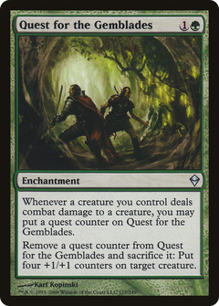 Quest for the Gemblades [Zendikar]-1
