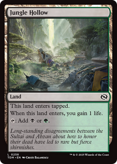Jungle Hollow [Tarkir: Dragonstorm]-1