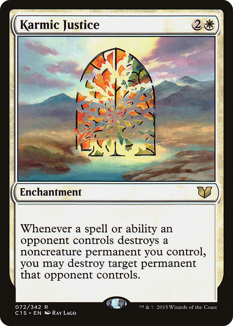 Karmic Justice [Commander 2015]-1
