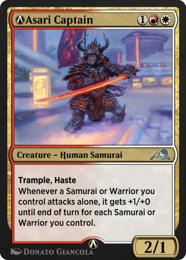 A-Asari Captain (NEO-A-215) - Kamigawa: Neon Dynasty-1