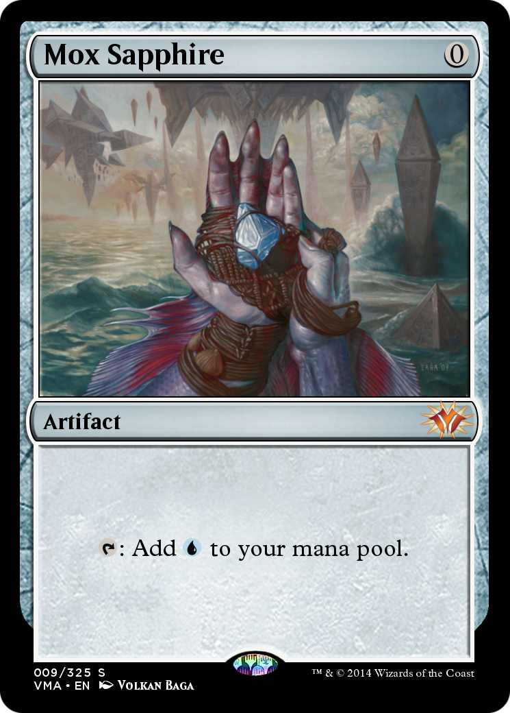 Mox Sapphire (VMA-009) - Vintage Masters-1