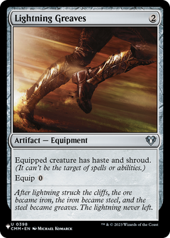 Lightning Greaves (CMM) [The List]-1