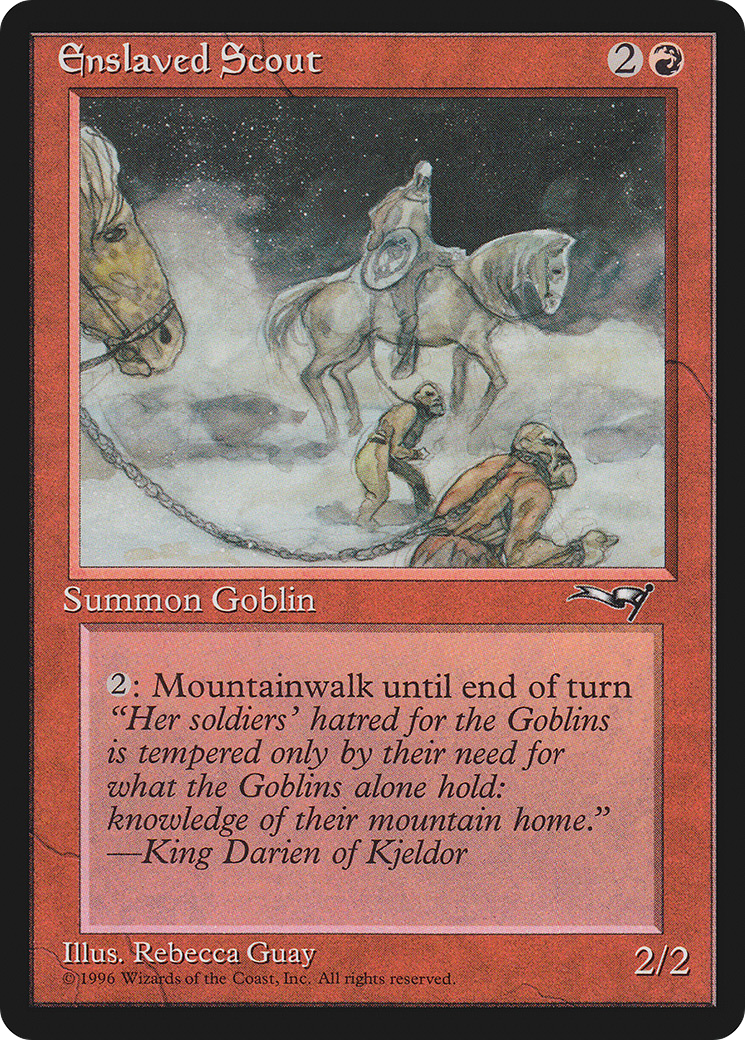 Enslaved Scout (Crouching) [Alliances]-1