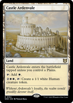 Castle Ardenvale [Wilds of Eldraine Commander]-1