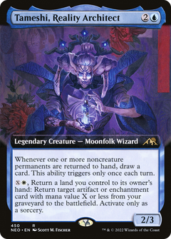 Tameshi, Reality Architect (Extended Art) [Kamigawa: Neon Dynasty]-1