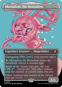 Morophon, the Boundless (Borderless Profile) [Commander Masters]-1