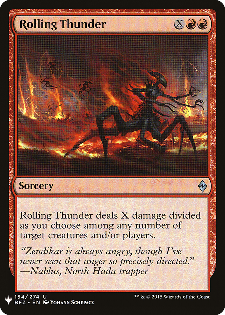 Rolling Thunder [Mystery Booster]-1