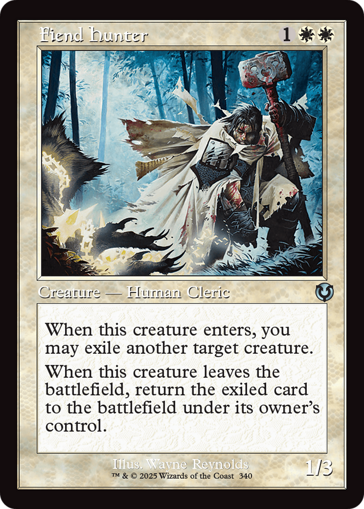 Fiend Hunter (Retro Frame) [Innistrad Remastered]-1