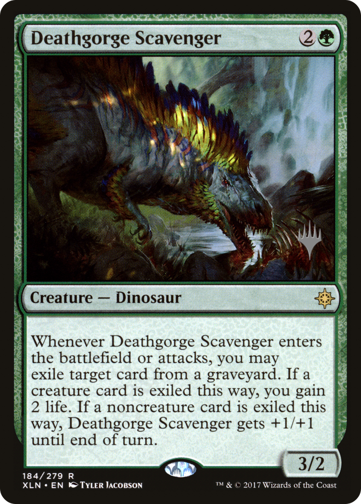 Deathgorge Scavenger (Promo Pack) [Ixalan Promos]-1
