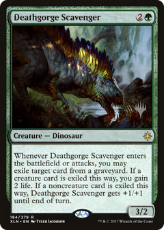 Deathgorge Scavenger (Promo Pack) [Ixalan Promos]-1