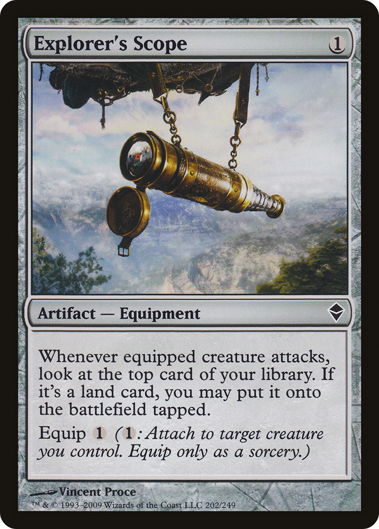Explorer's Scope [Zendikar]-1