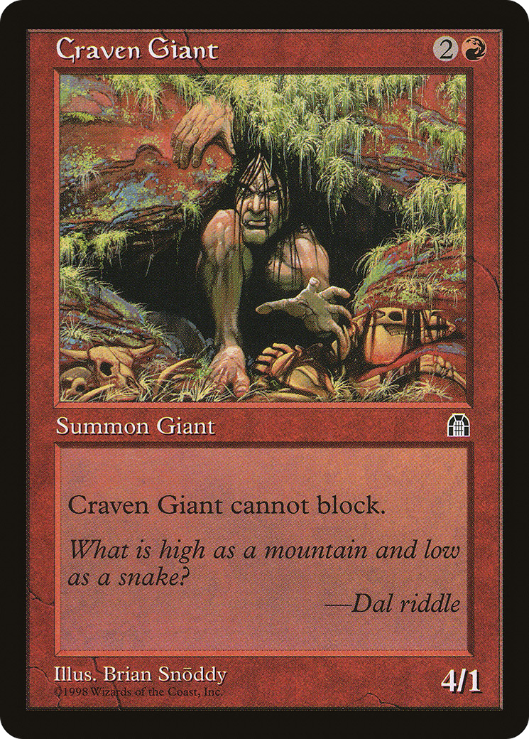 Craven Giant [Stronghold]-1