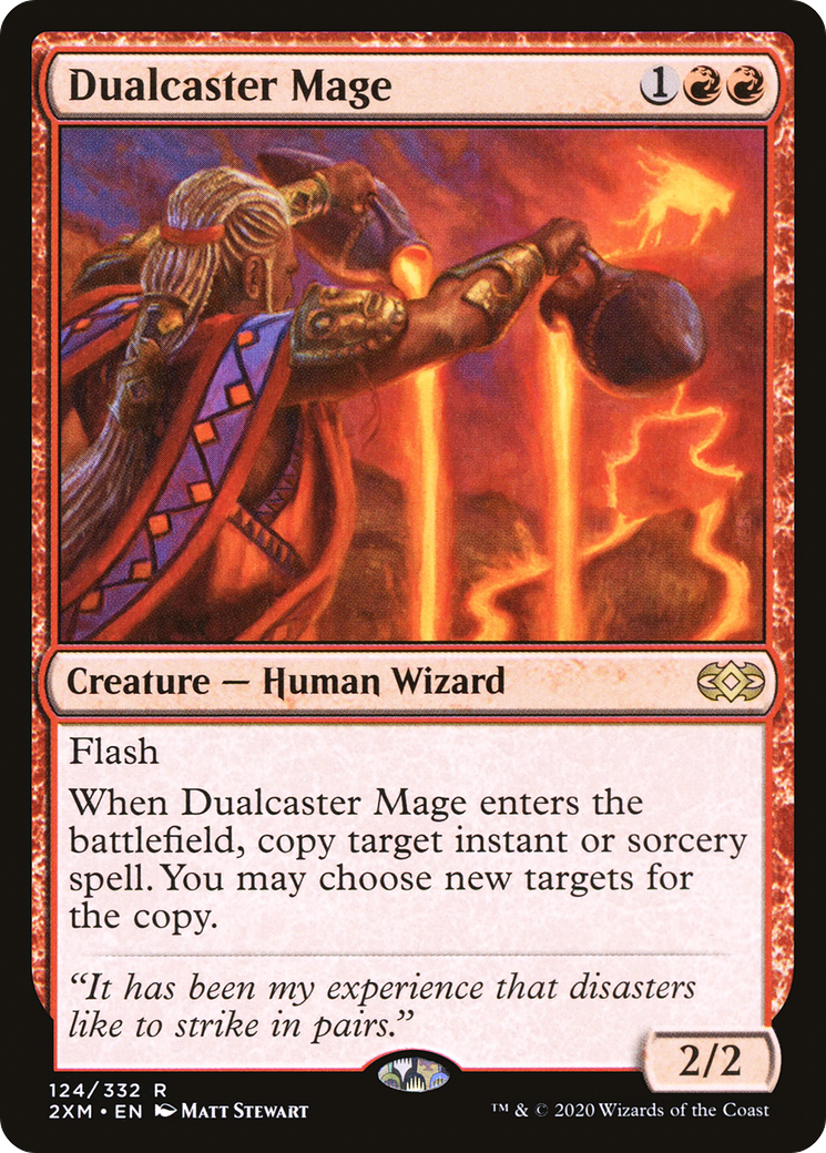 Dualcaster Mage [Double Masters]-1