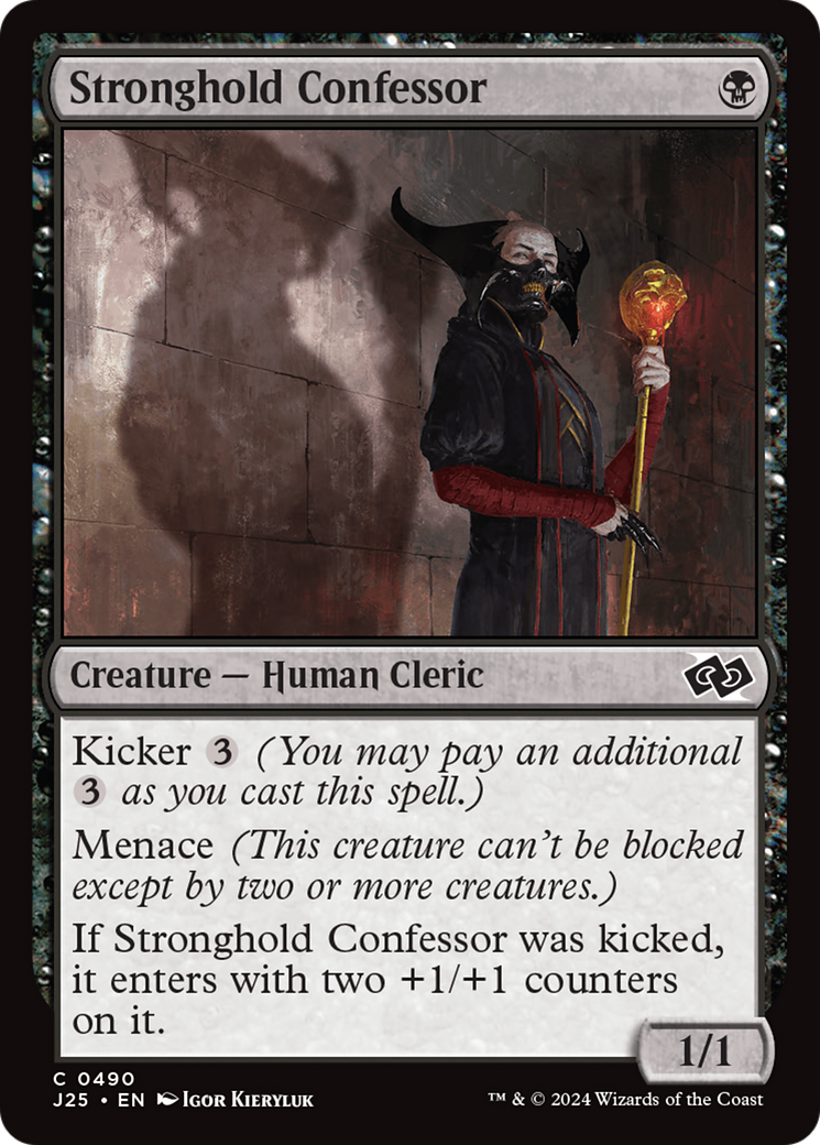 Stronghold Confessor [Foundations Jumpstart]-1