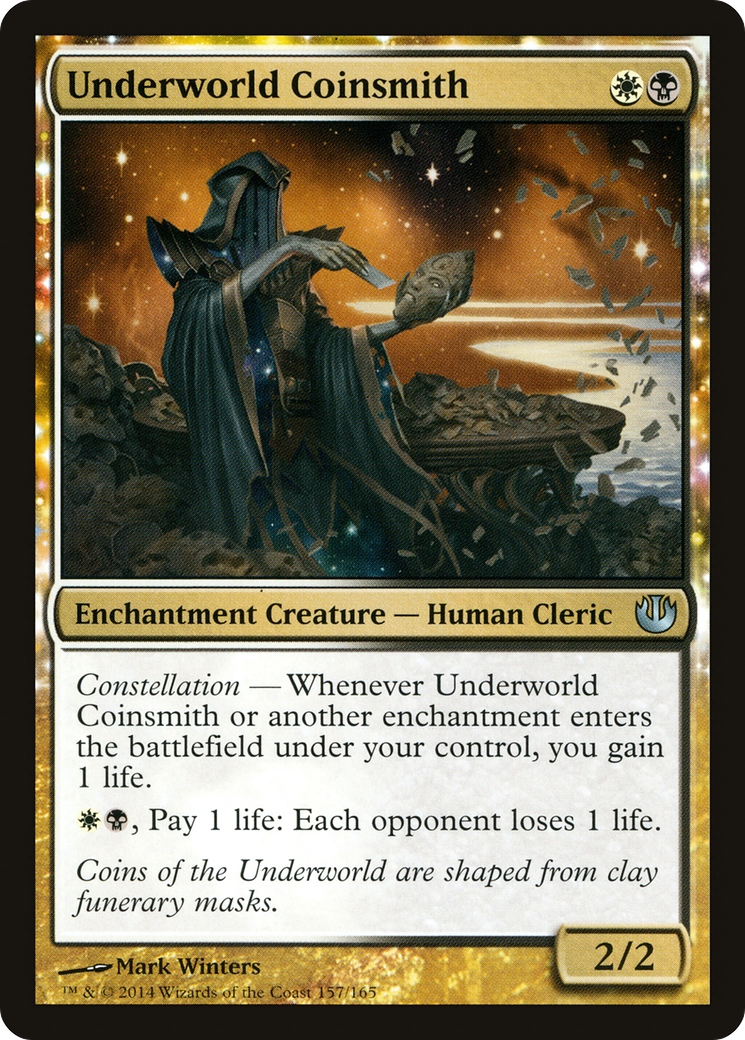 Underworld Coinsmith (JOU-157) - Journey into Nyx: (enchantment) Foil-1