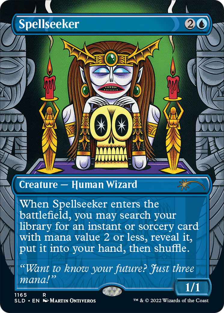 Spellseeker (Borderless) [Secret Lair Drop Series]-1