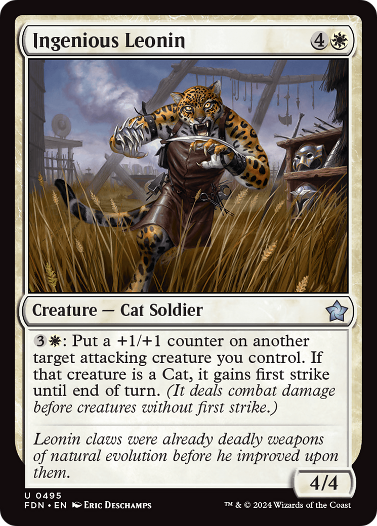 Ingenious Leonin [Foundations]-1