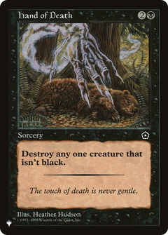 Hand of Death [The List]-1