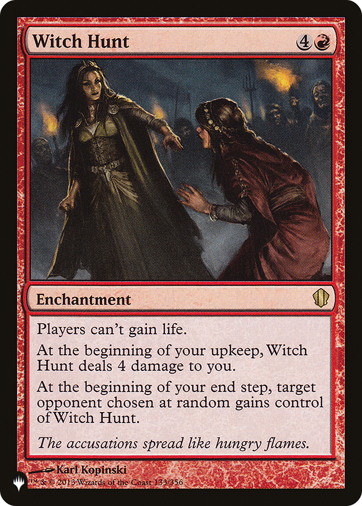 Witch Hunt (LIST-133/356) - The List-1