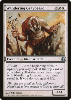 Wandering Graybeard (MOR-027) - Morningtide Foil-1