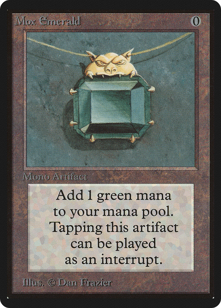 Mox Emerald (LEB-) - Limited Edition Beta-1