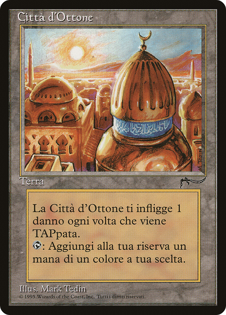 City of Brass (Italian) - "Citta d'Ottone" (REN-) - Rinascimento-1