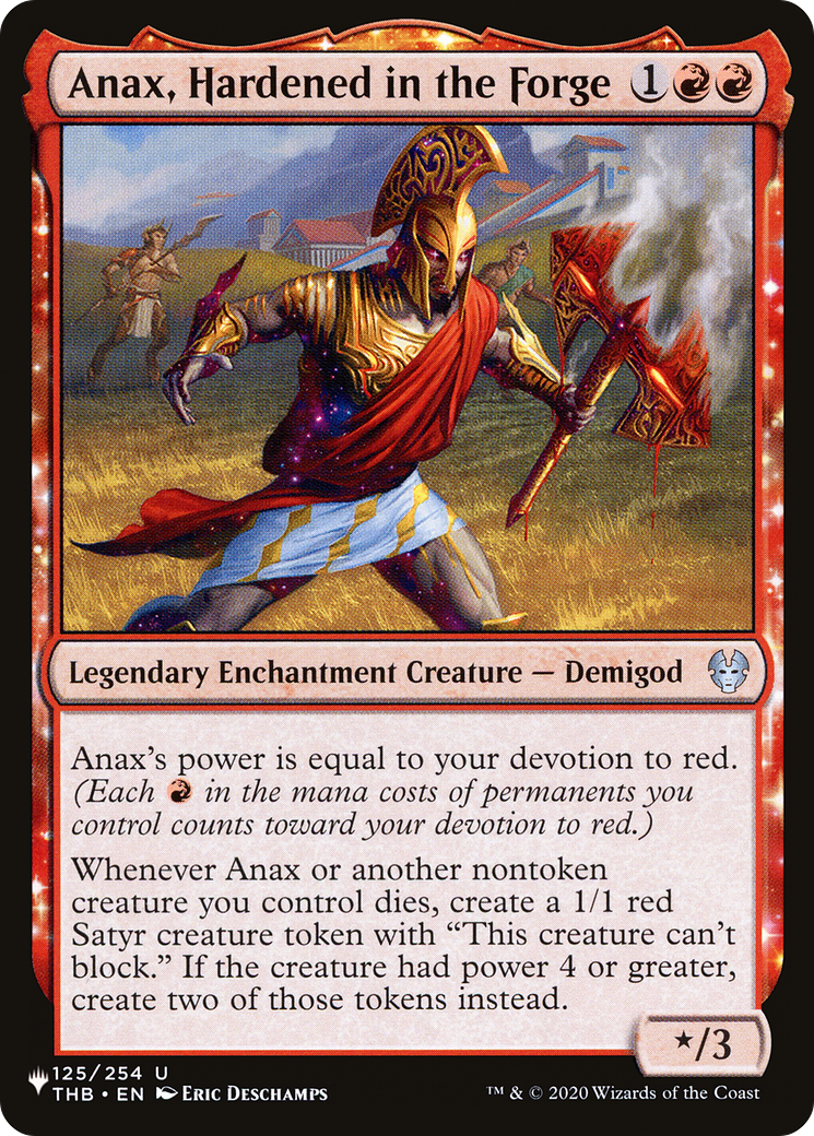 Anax, Hardened in the Forge [The List]-1