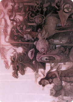 March of Burgeoning Life // March of Burgeoning Life (ANEO-029) - Neon Dynasty Art Series (Borderless) Foil-1