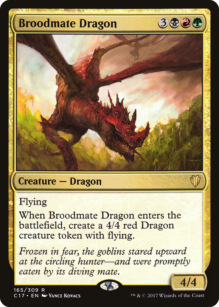Broodmate Dragon [Commander 2017]-1