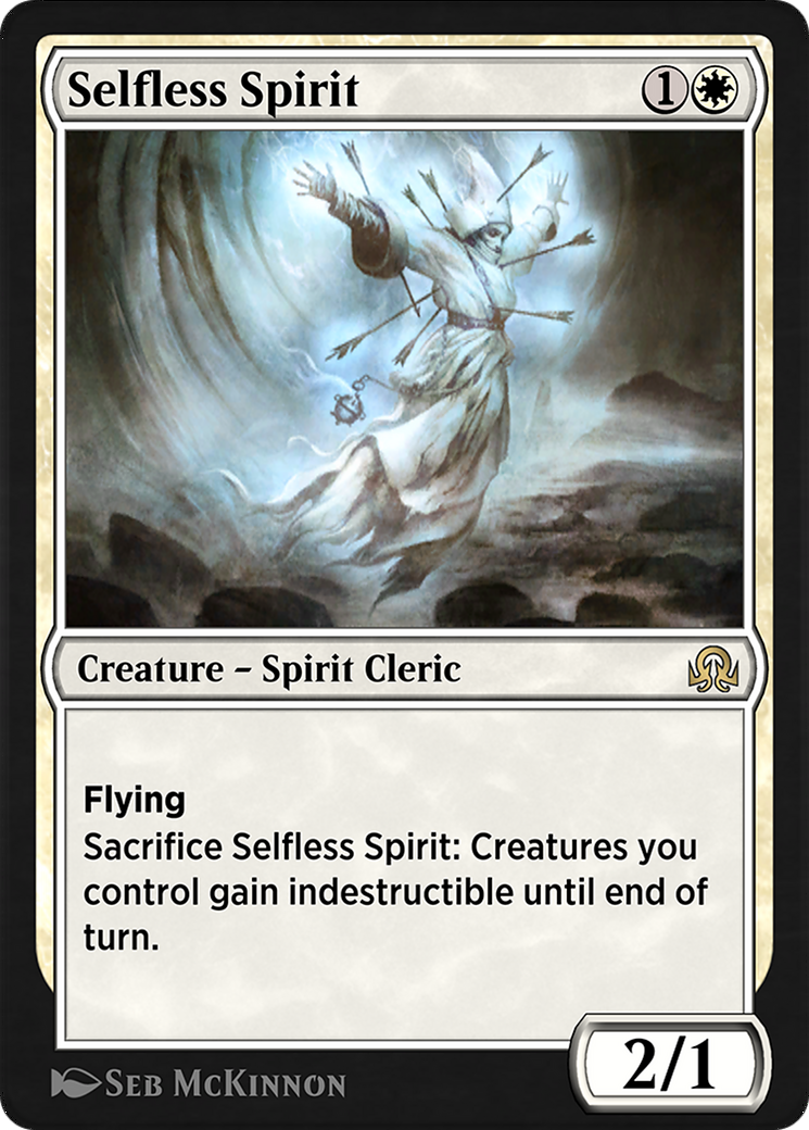 Selfless Spirit (SIR-042) - Shadows over Innistrad Remastered-1