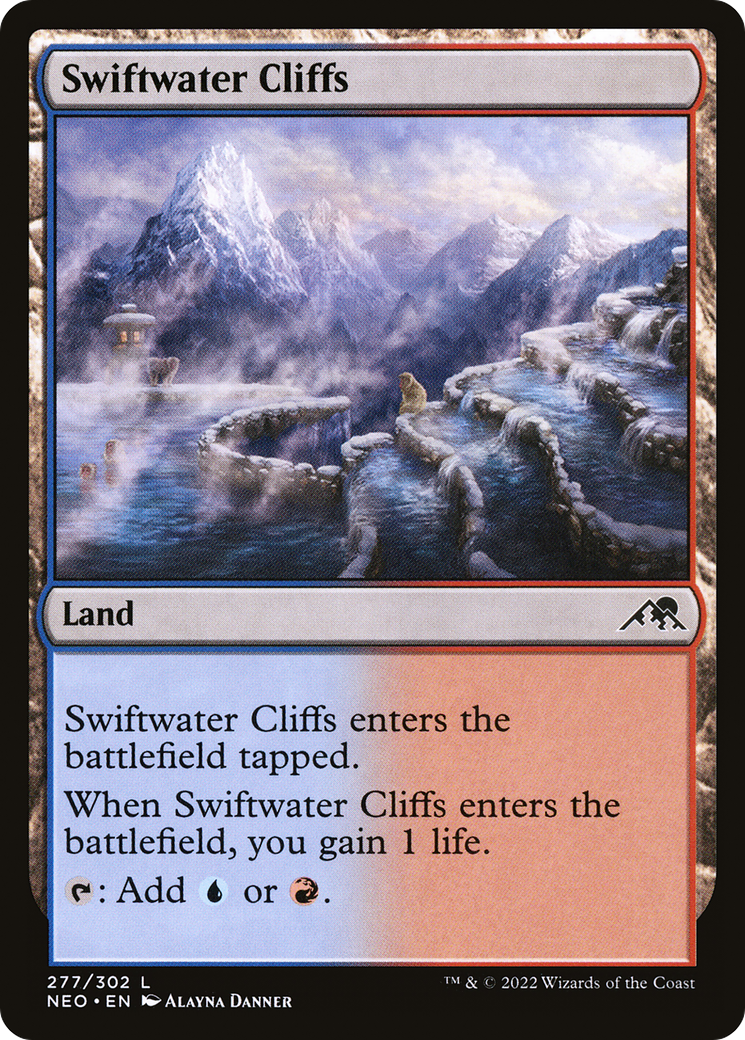 Swiftwater Cliffs [Kamigawa: Neon Dynasty]-1