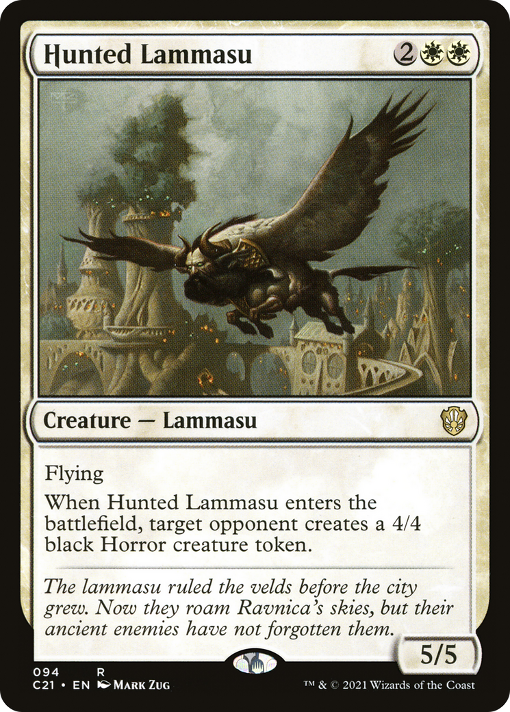 Hunted Lammasu [Commander 2021]-1