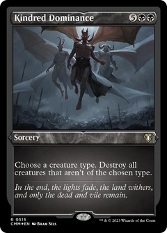 Kindred Dominance (Foil Etched) [Commander Masters]-1