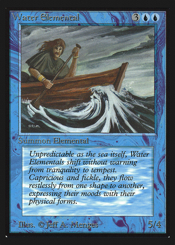 Water Elemental (CE) (CED-) - Collectors' Edition-1