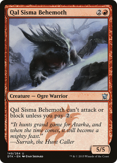 Qal Sisma Behemoth [Dragons of Tarkir]-1