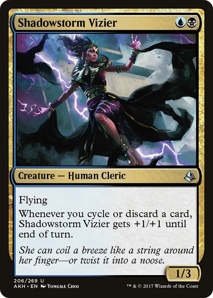 Shadowstorm Vizier [Amonkhet]-1