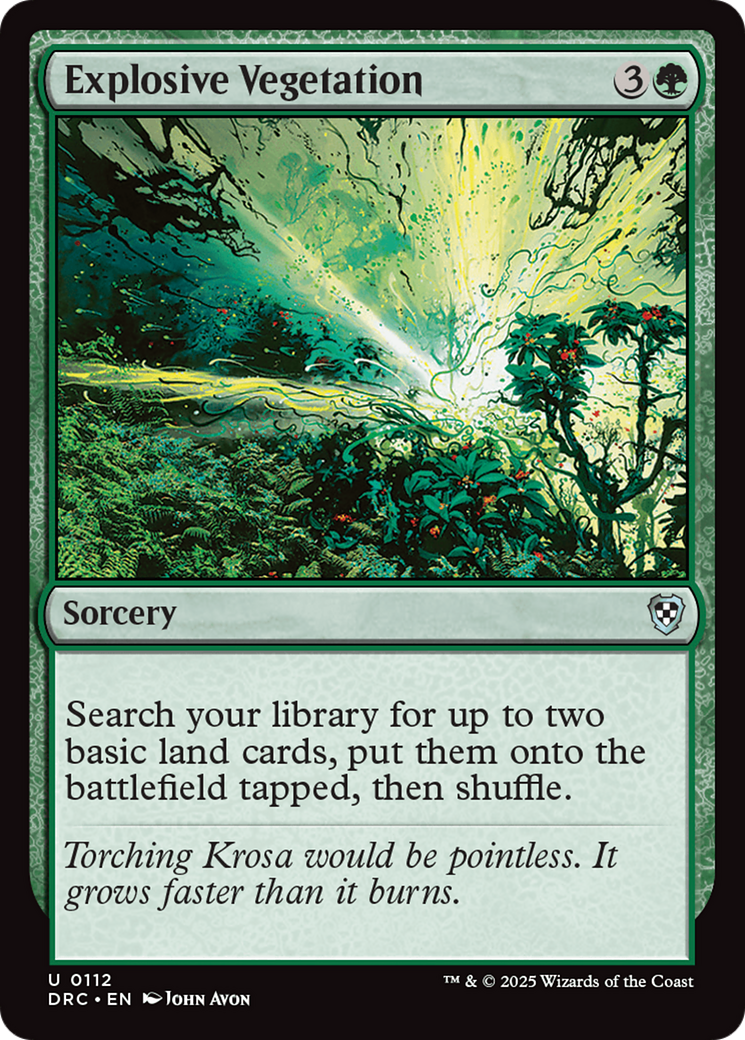 Explosive Vegetation [Aetherdrift Commander]-1