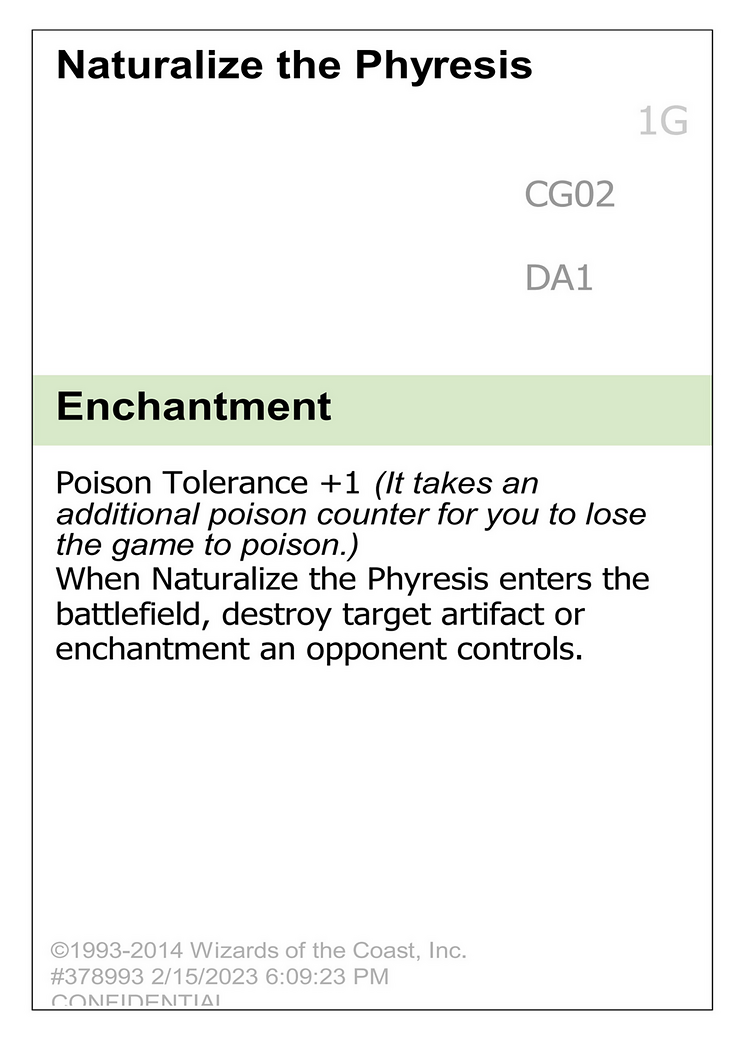 Naturalize the Phyresis (UNK-CG02A) - Unknown Event-1