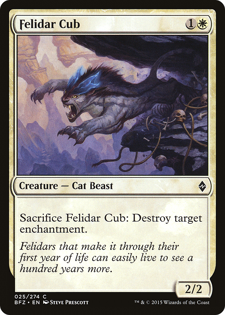 Felidar Cub [Battle for Zendikar]-1