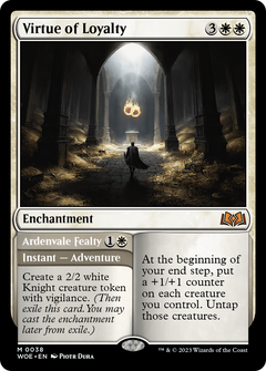 Virtue of Loyalty (WOE-038) - Wilds of Eldraine-1