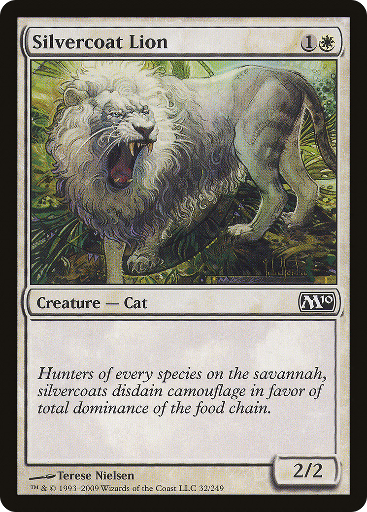 Silvercoat Lion [Magic 2010]-1