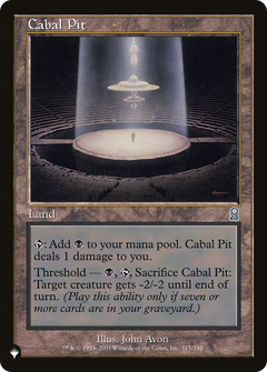 Cabal Pit [The List]-1