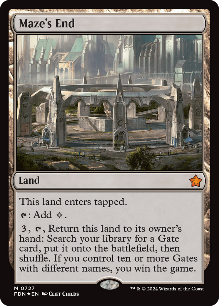 Maze's End [Foundations]-1
