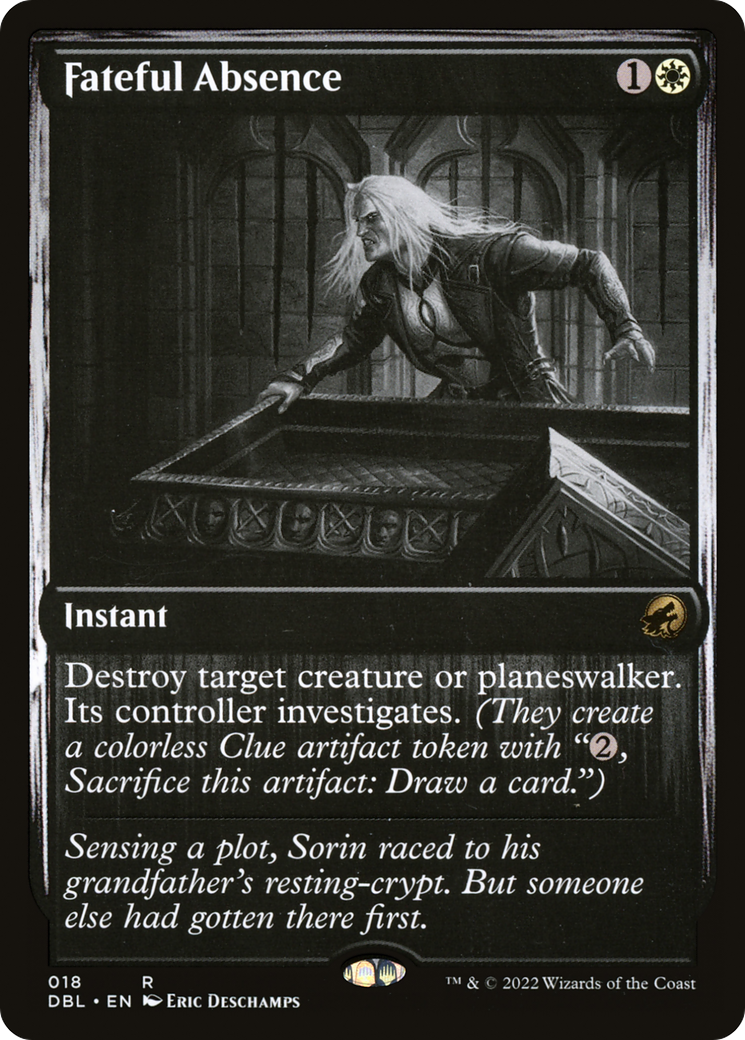 Fateful Absence [Innistrad: Double Feature]-1