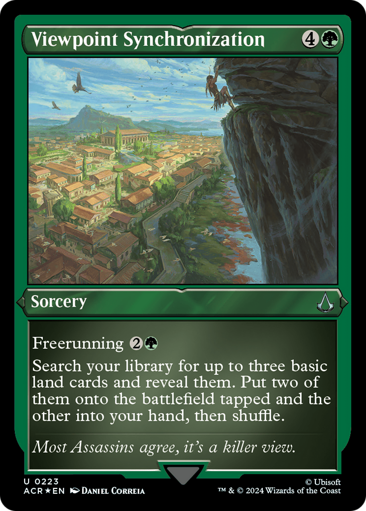Viewpoint Synchronization (ACR-223) - Assassin's Creed Etched Foil-1